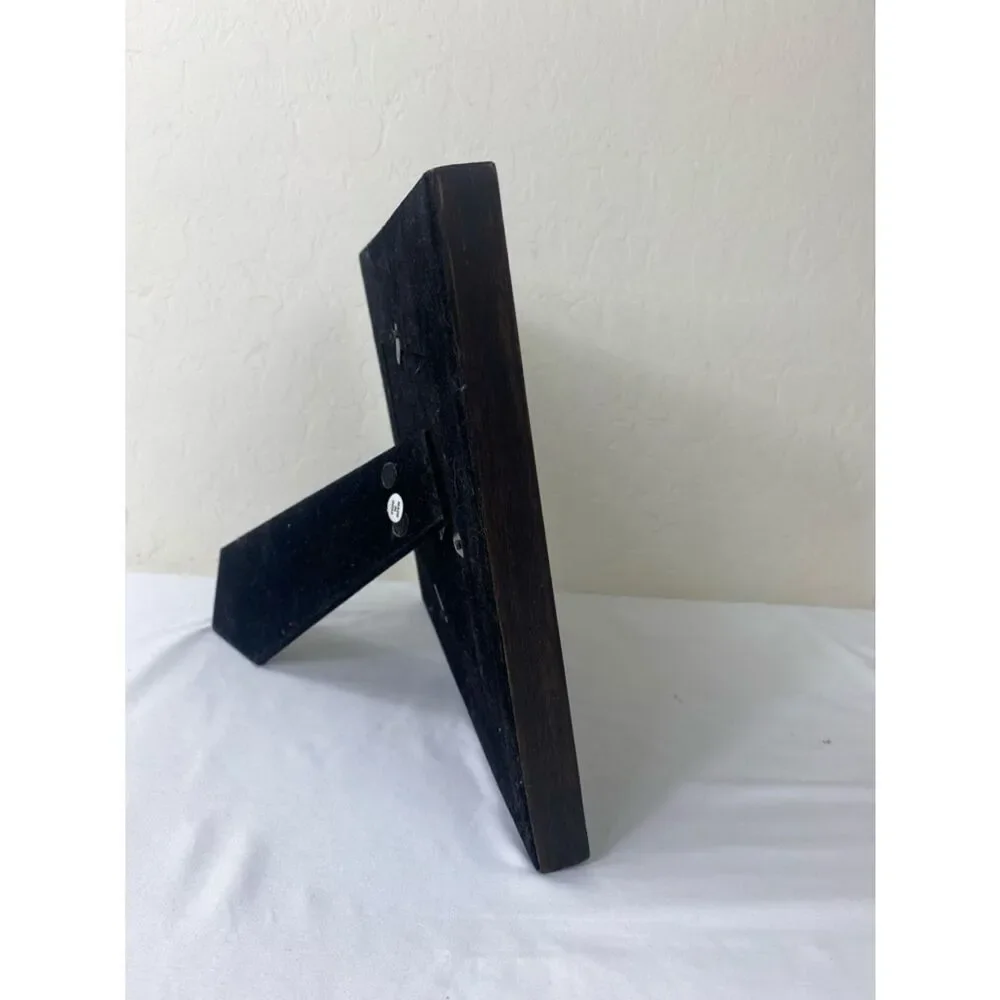 Bohemian Vtg solid wood Hand Crafted Picture Frame